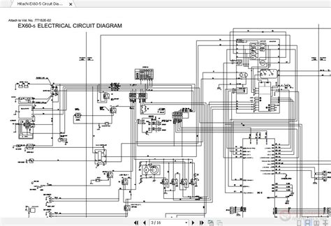 hitachi ex60 starter diagram